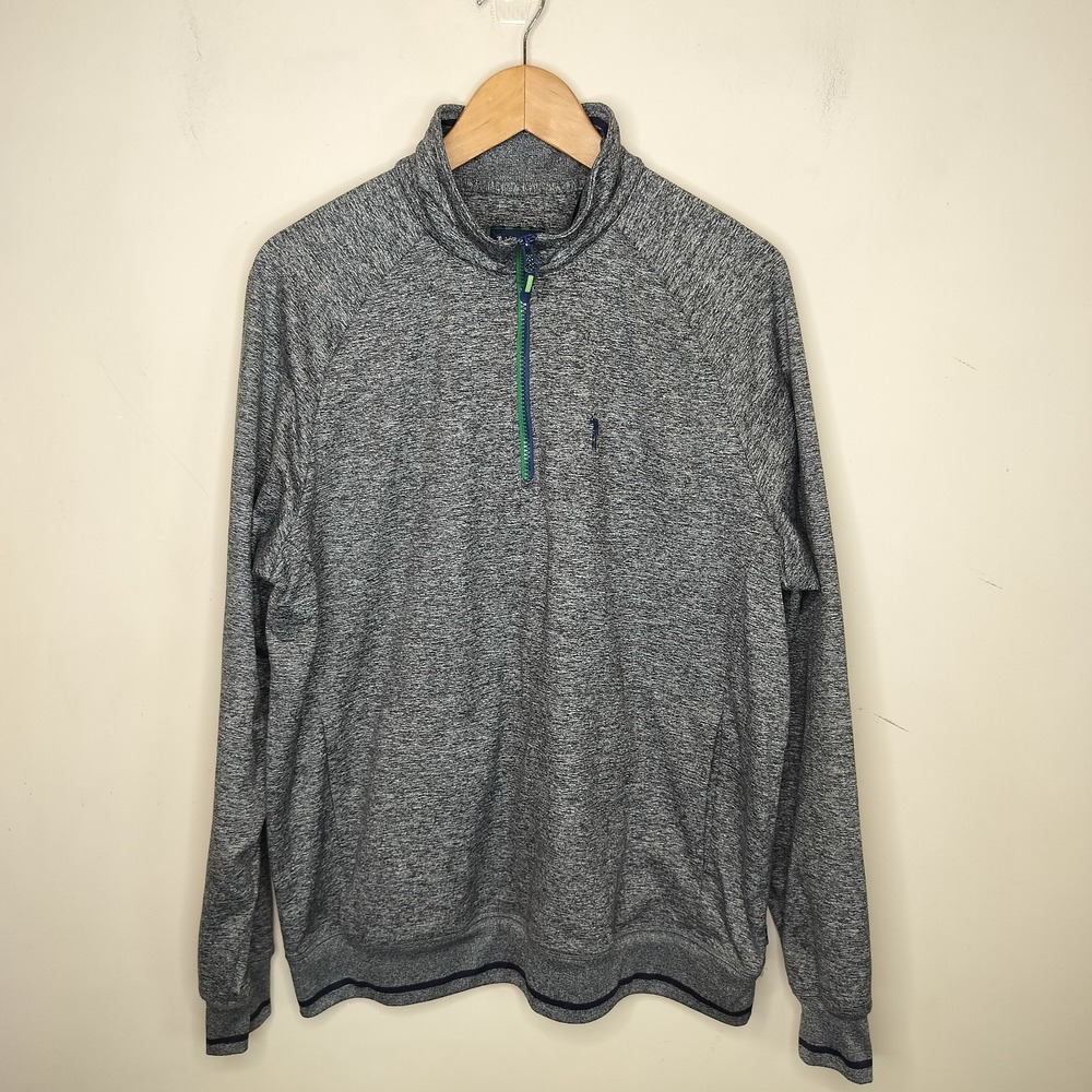 William Murray Quarter Zip Pullover Pockets Golf Athletic